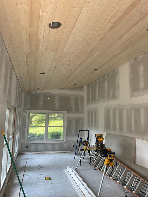 Asheville drywall services mod sanding ready for paint